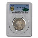 1868 Liberty Dime Pattern PR-66 PCGS CAC (J-647) 1868 Liberty Dime Pattern PR-66 PCGS CAC (J-647)